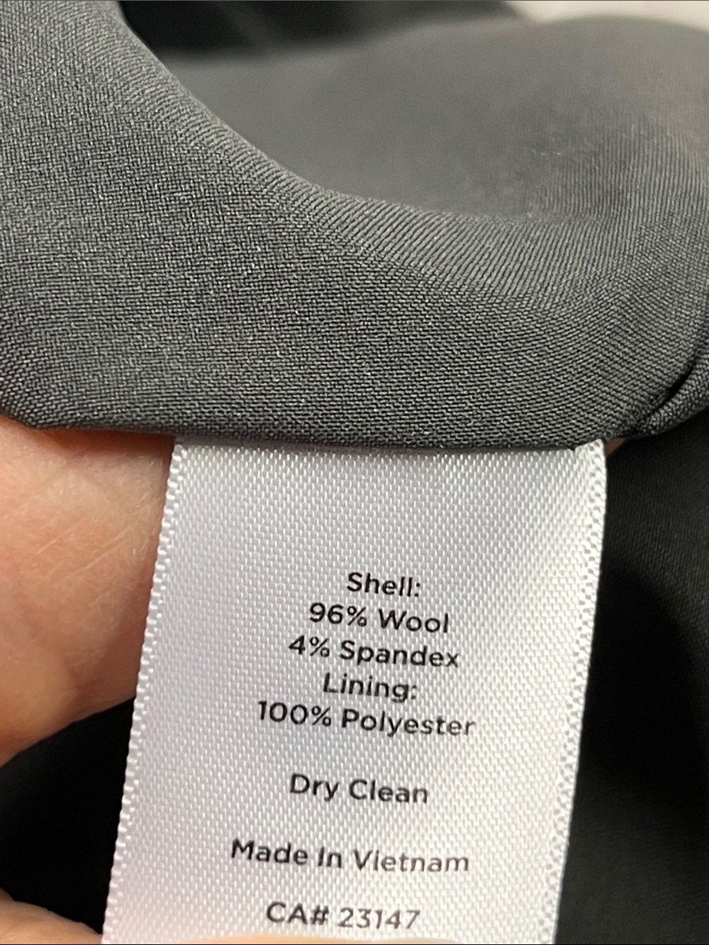 TALBOTS Career Travel Worship Luxe Wool Sht. SLV Grey Box Pleat Sheath Dress 16W - Picture 13 of 16
